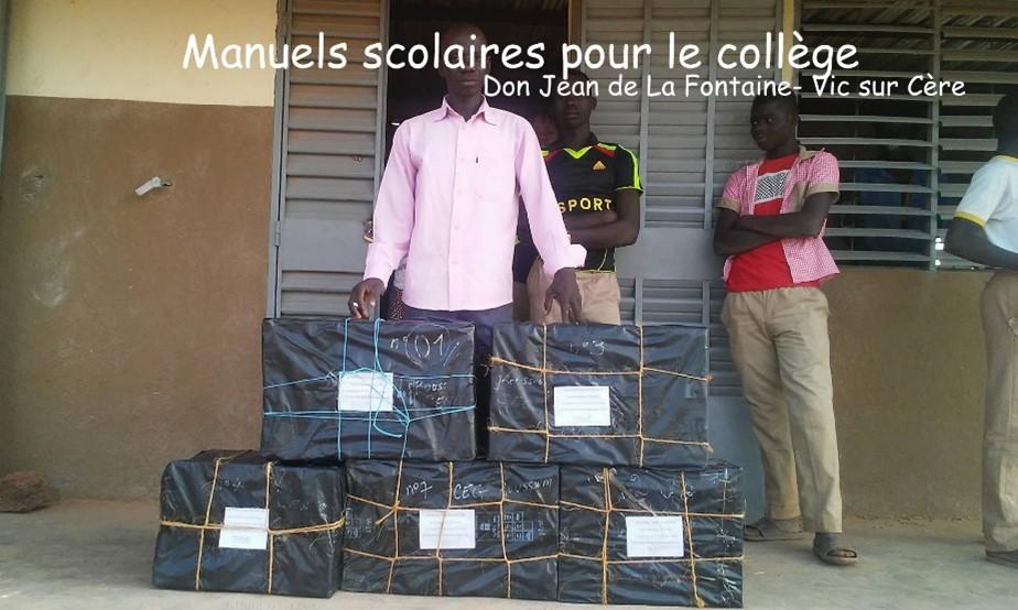 Attribution de manuels au collège