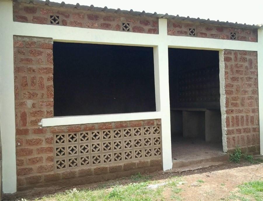 Construction d'une cuisine école A