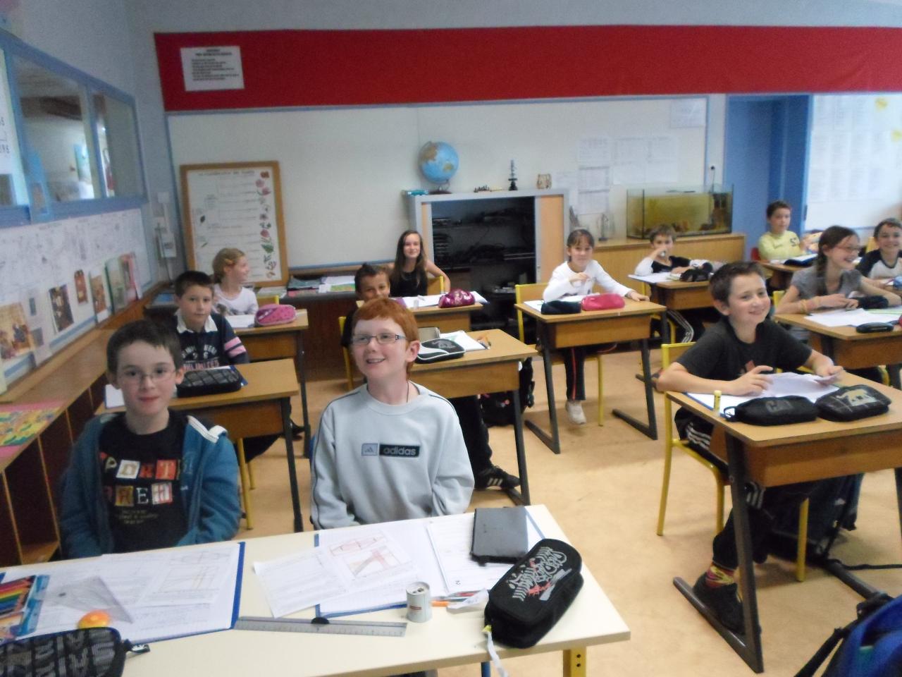 A l'école primaire de Polminhac