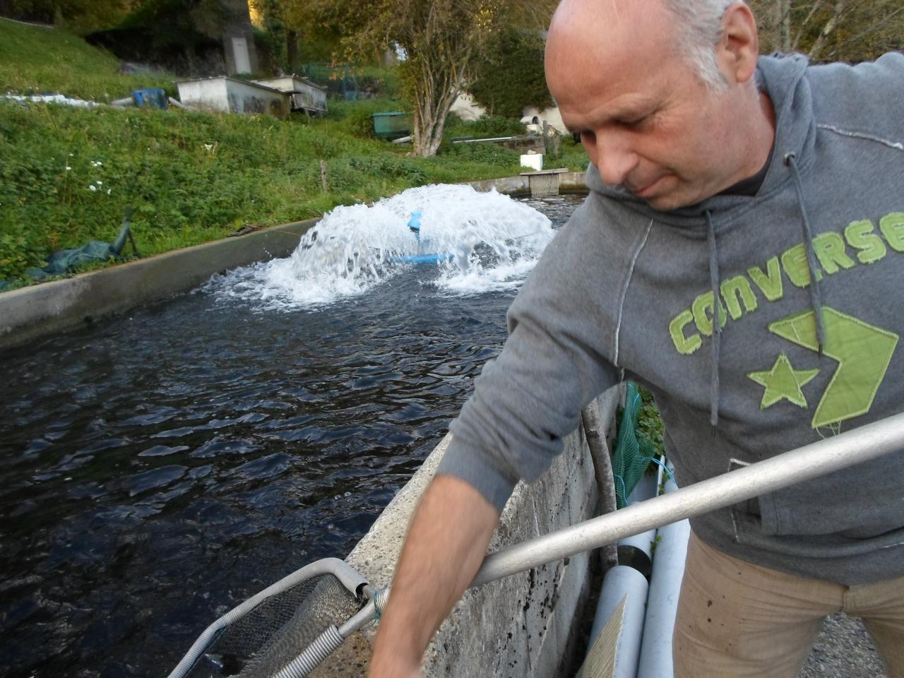 A la pisciculture du Ganel