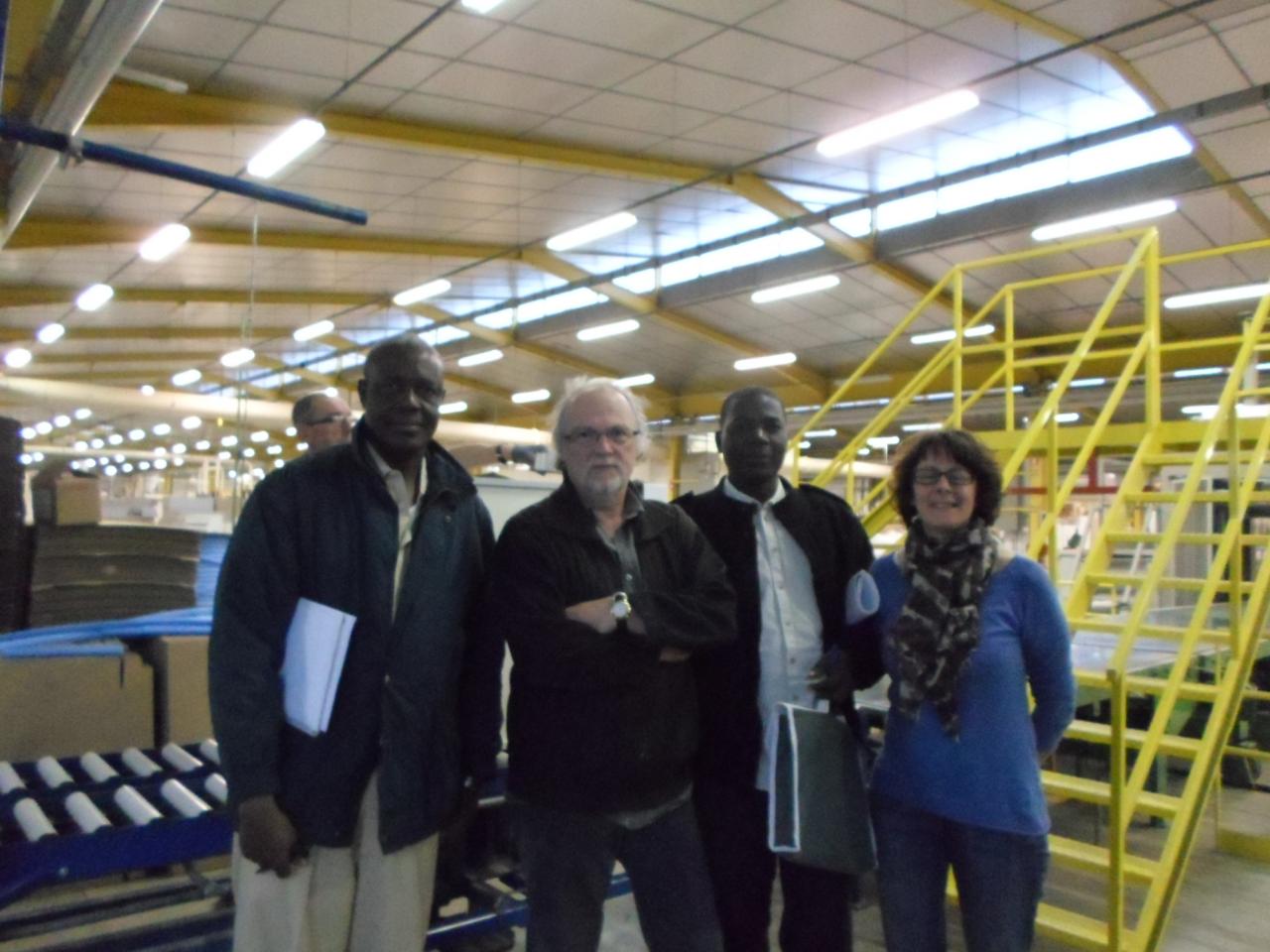 Visite de l'usine PYRAM Vic sur Cère