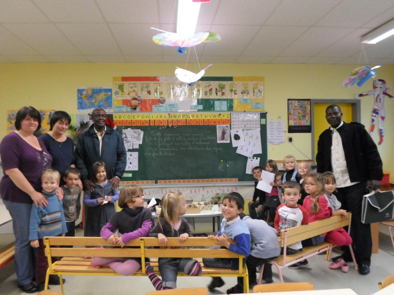 A la maternelle de Vic sur Cère